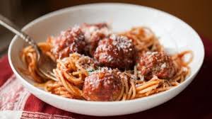 Order Spaghetti with Meatballs food online from Slice of Life Pizzeria store, Sprng Hill on bringmethat.com