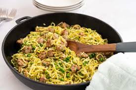 Order Spaghetti with Sausage food online from Slice of Life Pizzeria store, Sprng Hill on bringmethat.com