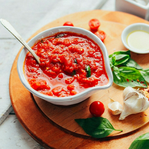 Order Tomato Sauce or Red Mole Sauce food online from El Sol store, Rochelle on bringmethat.com