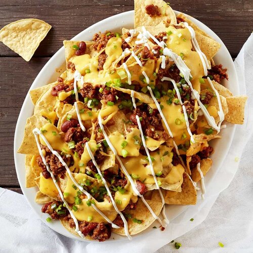 Order Nachos w/ Cheese food online from El Sol store, Rochelle on bringmethat.com