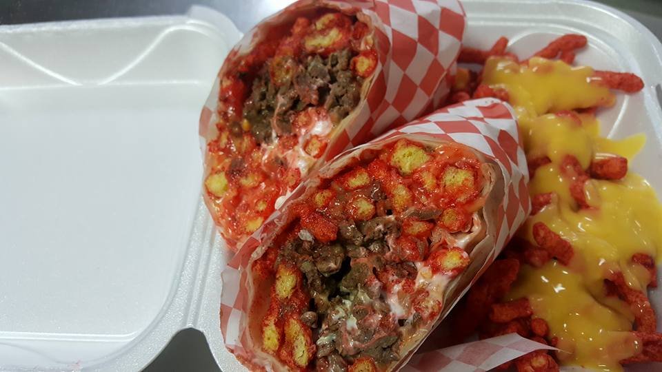 Order Cheeto Burrito food online from Niko's Pizzeria store, Joliet on bringmethat.com