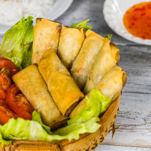 Order Egg Roll food online from Grand Cafe store, Bloomington on bringmethat.com