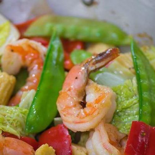 Order Shrimp Chop Suey food online from Grand Cafe store, Bloomington on bringmethat.com