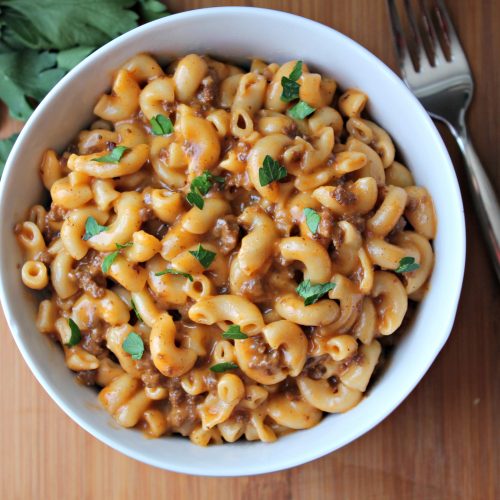 Order Cheeseburger Mac food online from The Camphouse store, Starkville on bringmethat.com