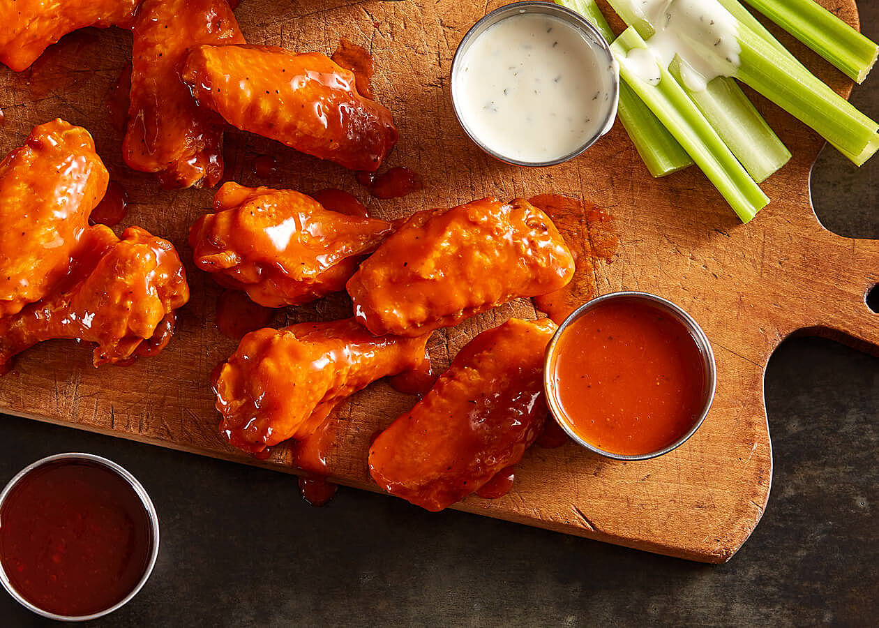 Order 10 Smoked Wings food online from The Camphouse store, Starkville on bringmethat.com