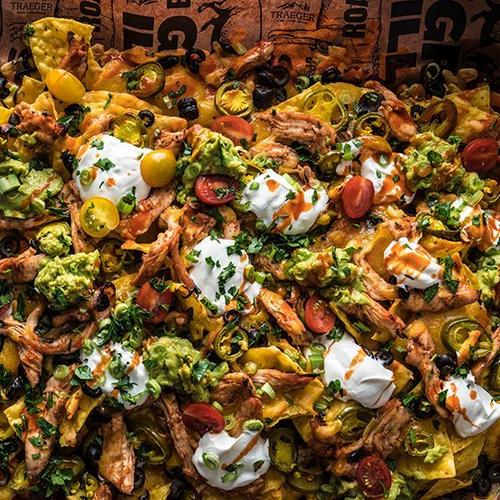 Order Smoked Chicken Nachos food online from The Camphouse store, Starkville on bringmethat.com