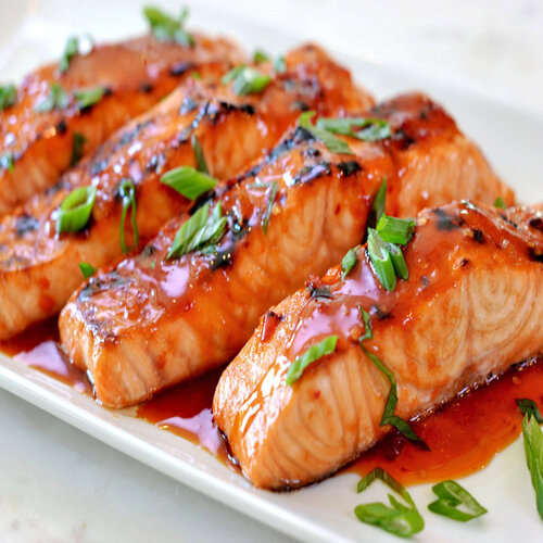 Order  FRESH SALMON food online from Commodore Bob's Yacht Club store, Starkville on bringmethat.com
