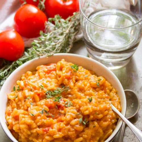 Order Tomato Risotto food online from Commodore Bob's Yacht Club store, Starkville on bringmethat.com