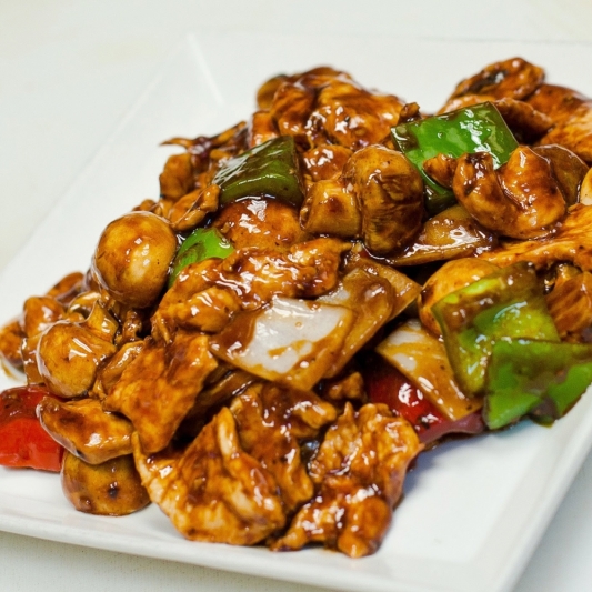 Order CHICKEN W. BLACK BEAN SAUCE food online from Asian Foods Market-Restaurant store, Starkville on bringmethat.com