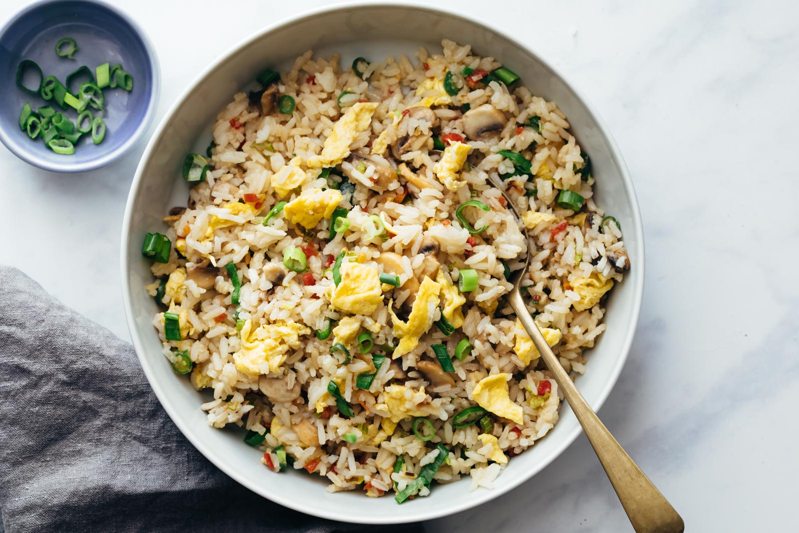 Order SCALLOP, JUMBO SHRIMP & EGG FRIED RICE food online from Asian Foods Market-Restaurant store, Starkville on bringmethat.com