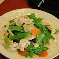 Order CHICKEN with SNOW PEAS food online from Asian Foods Market-Restaurant store, Starkville on bringmethat.com