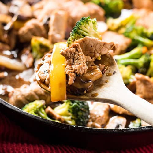 Order ROAST PORK W. BROCCOLI food online from Asian Foods Market-Restaurant store, Starkville on bringmethat.com