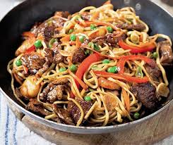 Order ROAST PORK CHOW FUN OR MEI FUN food online from Asian Foods Market-Restaurant store, Starkville on bringmethat.com