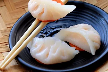Order STEAMED SHRIMP DUMPLINGS food online from Asian Foods Market-Restaurant store, Starkville on bringmethat.com