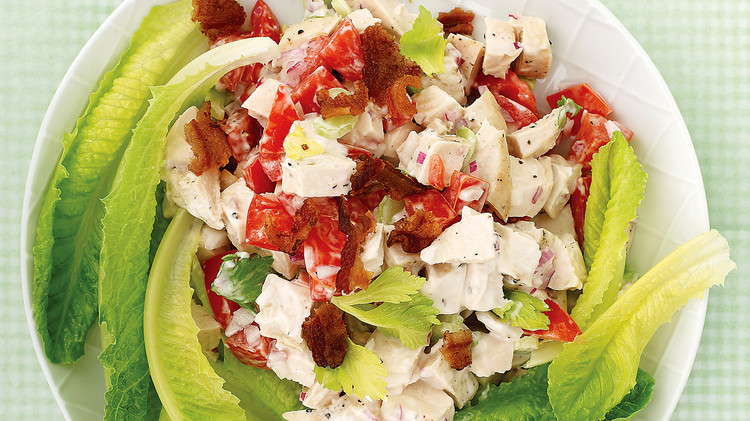Order Chicken Club Salad food online from Rosey Baby store, Starkville on bringmethat.com