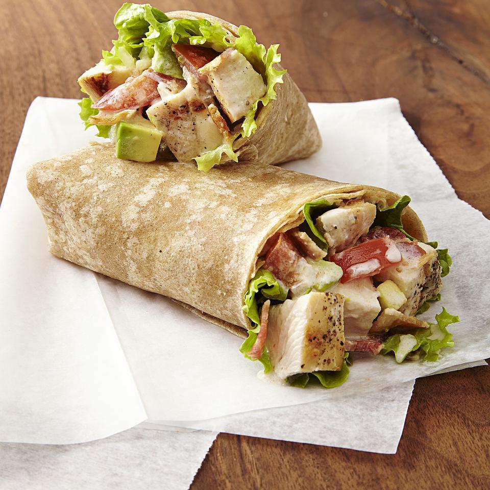 Order Chicken Club Wrap food online from Rosey Baby store, Starkville on bringmethat.com
