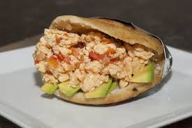 Order Arepa Perico food online from Arepas Coffee & Bar store, Starkville on bringmethat.com