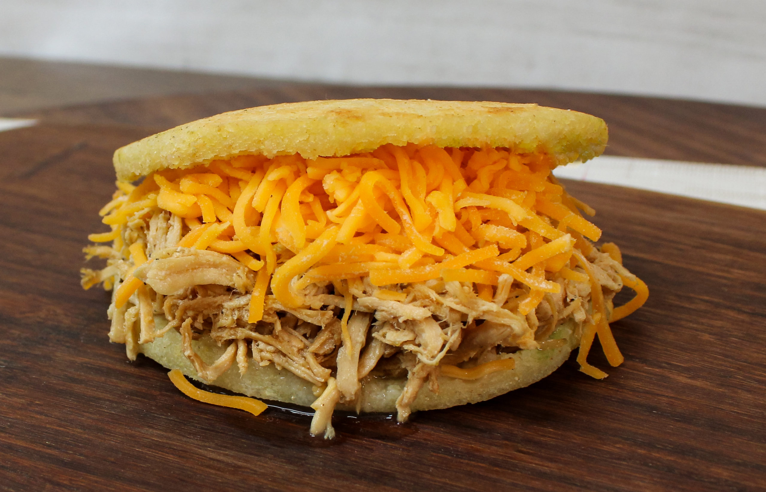 Order Arepa la Catira food online from Arepas Coffee & Bar store, Starkville on bringmethat.com