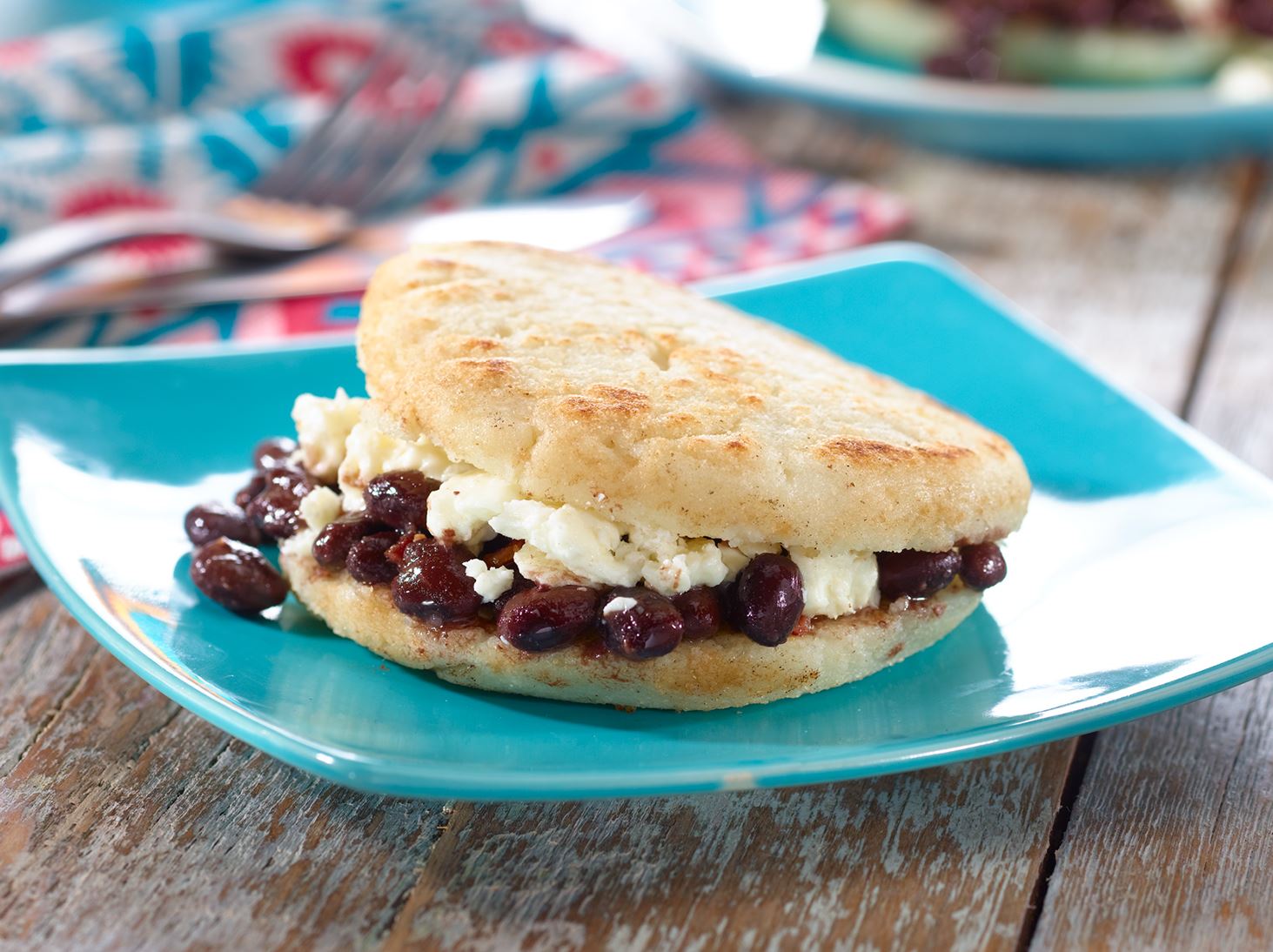 Order Arepa Domino food online from Arepas Coffee & Bar store, Starkville on bringmethat.com