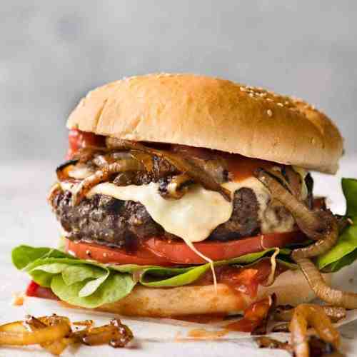 Order Hamburger food online from Cook Out store, Starkville on bringmethat.com