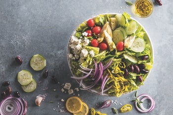 Order Greek Salad food online from Newk's Eatery store, Starkville on bringmethat.com