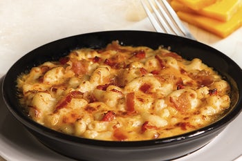 Order Six Cheese Pimiento Mac with Bacon food online from Newk's Eatery store, Starkville on bringmethat.com