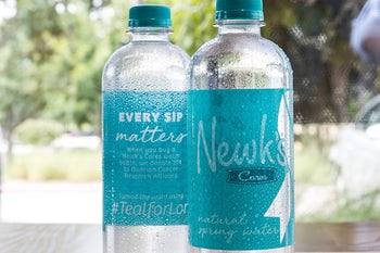 Order Newk's Cares Bottled Water food online from Newk's Eatery store, Starkville on bringmethat.com