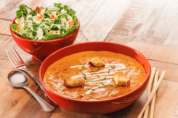 Order Bowl of Soup and Half Salad Pairings food online from Newk's Eatery store, Starkville on bringmethat.com