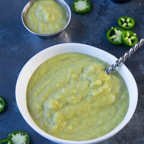 Order Salsa de Jalapeno food online from La Terraza store, Starkville on bringmethat.com