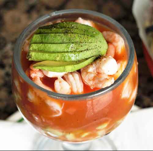 Order Cocktail de Camaron  food online from La Terraza store, Starkville on bringmethat.com