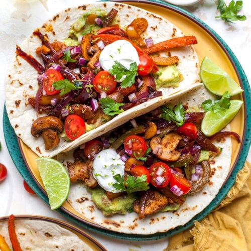 Order Vegetarian Fajitas  food online from La Terraza store, Starkville on bringmethat.com