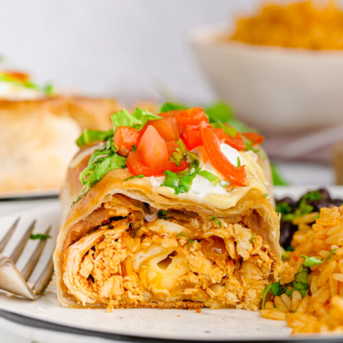 Order Chimichanga Vegetariana  food online from La Terraza store, Starkville on bringmethat.com