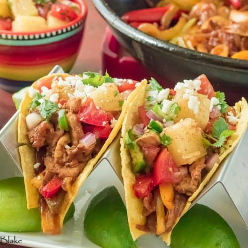 Order Fajita Tacos  food online from La Terraza store, Starkville on bringmethat.com