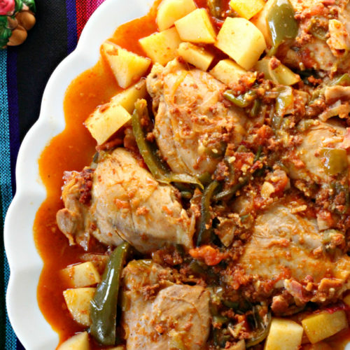 Order Pollo a la Mexicana  food online from La Terraza store, Starkville on bringmethat.com