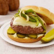 Order PHILLY BURGER food online from Rick's Cafe Americain store, Starkville on bringmethat.com