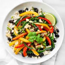 Order Fajita Veggie Bowl food online from Salsarita's Fresh Mexican Grill store, Starkville on bringmethat.com
