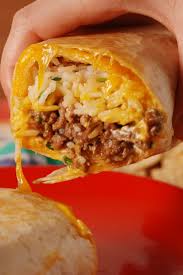 Order Ground Beef Quesorito food online from Salsarita's Fresh Mexican Grill store, Starkville on bringmethat.com