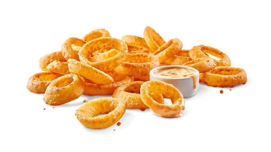 Order BEER-BATTERED ONION RINGS food online from Buffalo Wild Wings store, Starkville on bringmethat.com