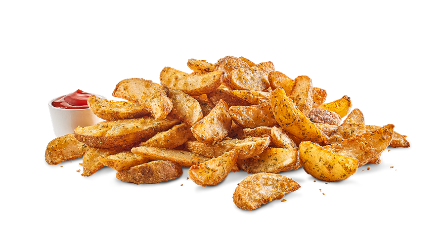 Order POTATO WEDGES food online from Buffalo Wild Wings store, Starkville on bringmethat.com