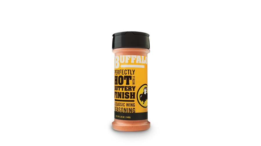 Order BUFFALO (DRY SEASONING) BOTTLE food online from Buffalo Wild Wings store, Starkville on bringmethat.com
