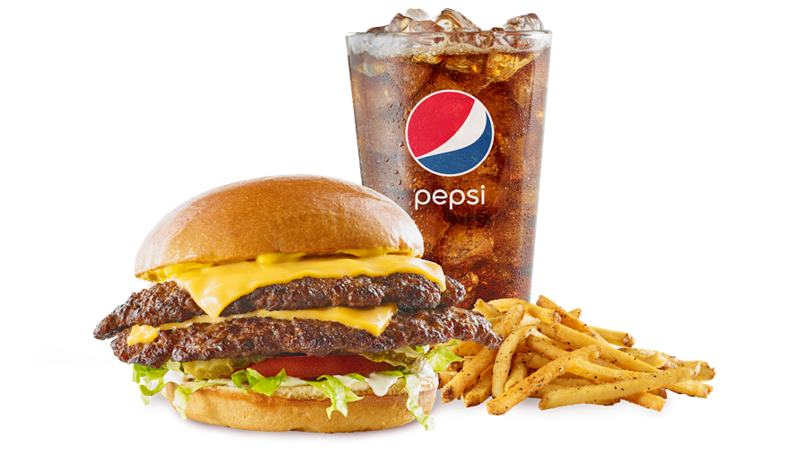 Order ALL-AMERICAN CHEESEBURGER LUNCH COMBO food online from Buffalo Wild Wings store, Starkville on bringmethat.com