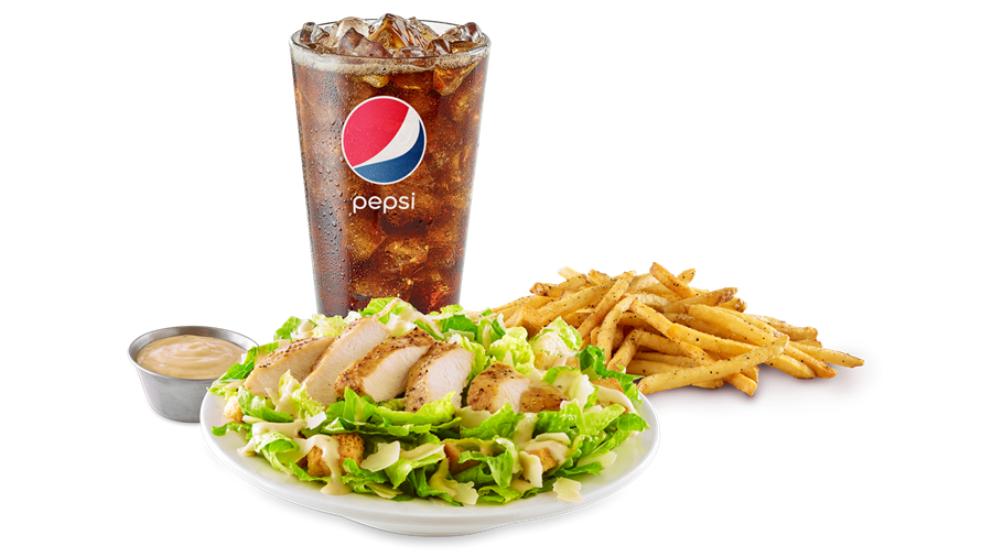 Order CHICKEN CAESAR SALAD LUNCH COMBO food online from Buffalo Wild Wings store, Starkville on bringmethat.com