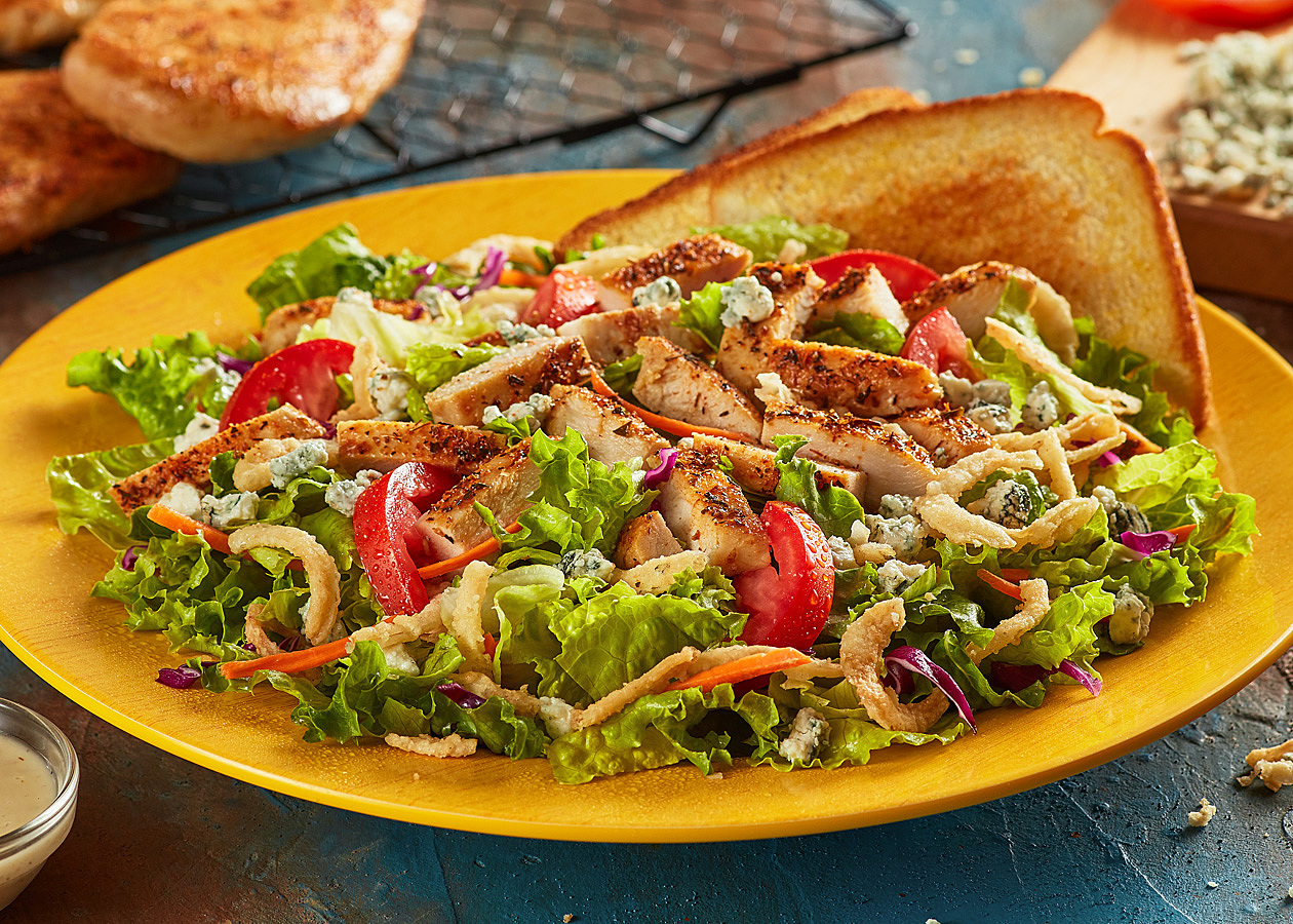 Order The Blue Zalad® food online from Zaxby's Chicken Fingers & Buffalo Wings store, Starkville on bringmethat.com