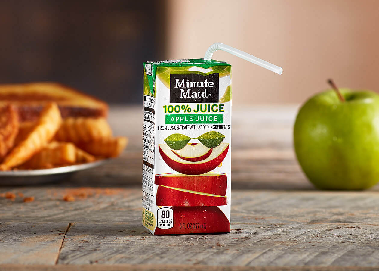 Order Apple Juice food online from Zaxby's Chicken Fingers & Buffalo Wings store, Starkville on bringmethat.com