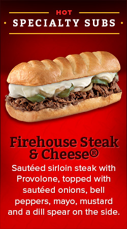 Order Firehouse Steak & Cheese® food online from Firehouse Subs Middleton Court store, Starkville on bringmethat.com
