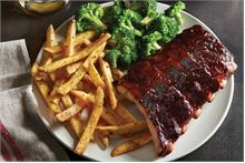 Order Half Rack Double-glazed Baby Back Ribs food online from Applebee's Grill + Bar store, Starkville on bringmethat.com