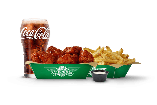 Order Medium 8 pc Wing Combo food online from Wingstop store, Starkville on bringmethat.com