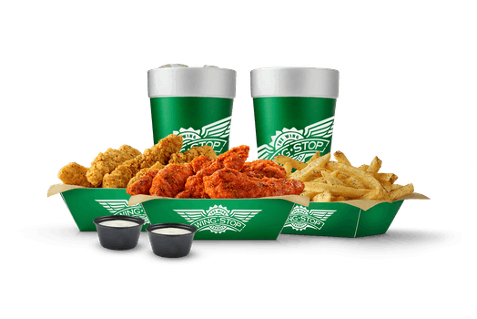Order 8 Pc Meal for 2 - Crispy Tenders food online from Wingstop store, Starkville on bringmethat.com
