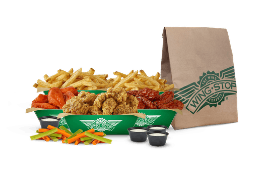 Order 50 Pc Party Pack food online from Wingstop store, Starkville on bringmethat.com