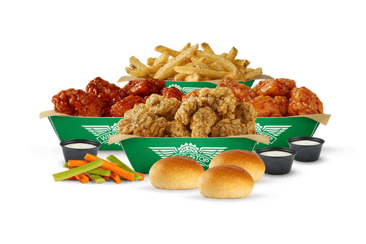 Order 25pc Boneless Family Bundle food online from Wingstop store, Starkville on bringmethat.com